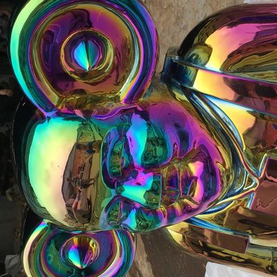 Electroplated Large Metal Wall Sculptures Living Room Cool Animal Sculptures Decorations