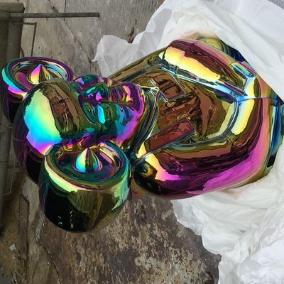 Electroplated Large Metal Wall Sculptures Living Room Cool Animal Sculptures Decorations