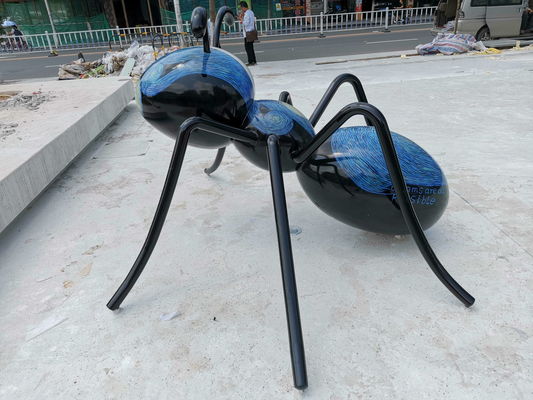 Stainless Steel Metal Animal Sculptures Decorative Metal Animals Chemical Do Color
