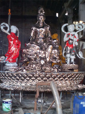 Rysunek Niestandardowe rzeźby postaci z kreskówek Rzeźby religijne ze stali nierdzewnej na zewnątrz
